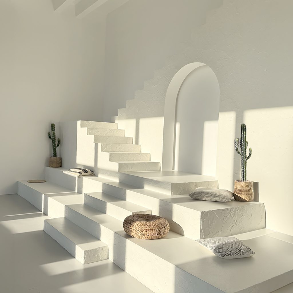 Зал Santorini фотостудії UNA studio